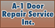 A-1 Door Repair Service Inc - Elgin, SC