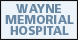 Wayne Memorial Hospital - Goldsboro, NC