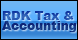 RDK Tax & Accounting - Milwaukee, WI