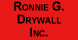 Ronnie G DRYWALL Inc - Middleburg, FL