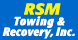 RSM Towing & Recovery, Walkouts and Salvage - Mishawaka, IN