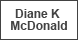 Diane K McDonald - Asheville, NC