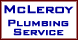 McLeroy Plumbing Svc Inc - Athens, GA