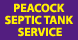 Peacock Septic Tank Svc - Blackshear, GA