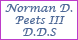 Norman Peets DDS: Norman D Peets III, DDS - Gainesville, GA