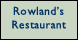 Rowland's Restaurant - Blowing Rock, NC