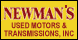 Newman's Used Motors & Transmissions