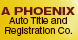 A Phoenix Auto Title and Registration Co. - Phoenix, AZ