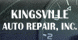 Kingsville Auto Repair Inc - Kingsville, MD