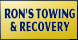 Ron's Towing & Recovery - Lincolnville, ME