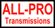 All Pro Transmission - Jackson, NJ