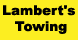 Lambert's Towing - Franklinville, NY