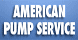 American Pump Service - Pawling, NY