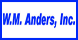 W. M. Anders, Inc, - Lansdale, PA