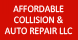 Affordable Collision & Auto Repair LLC - Morgantown, WV