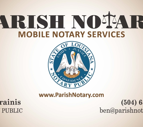 Parish Notary - Metairie, LA