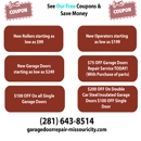 Garage Door Repair Missouri City - Garage Doors & Openers