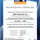 O & Y Precision - Machine Shops