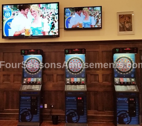 Four Seasons Amusements - Addison, IL. Dart Board Game Rentals in Chicago IL and Suburbs