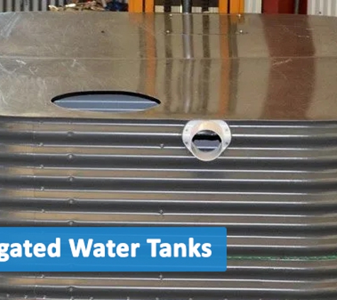 Knudsen Tanks & Roofing - Tomerong, NSW. Corrugated Water Tanks