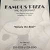 Famous Pizza & Restaurant gallery