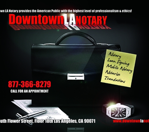 Downtown Los Angeles Notary - Los Angeles, CA. Notary Public Los Angeles