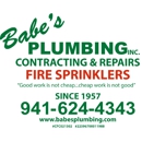 Babe's Plumbing, Inc. & Fire Sprinklers - Water Heater Repair