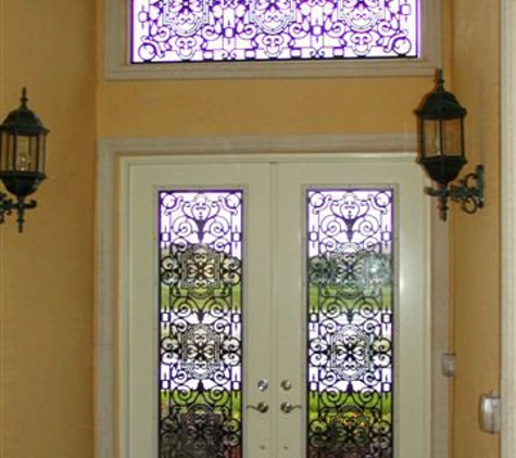 Corner Window The - Lubbock, TX. Faux Metal Accent