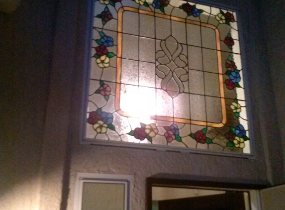 Mountain Rose Stained glass - Winchester, CA