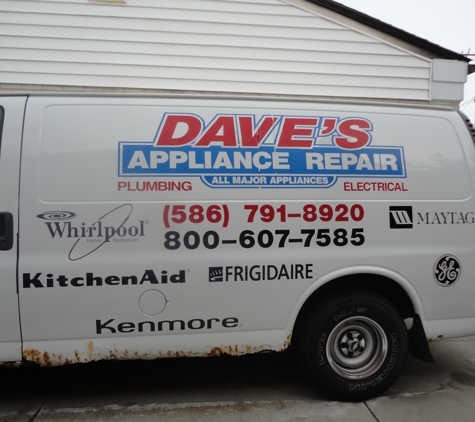 Dave's Appliance Repair - Macomb, MI