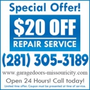 Garage Doors Missouri City - Garage Doors & Openers