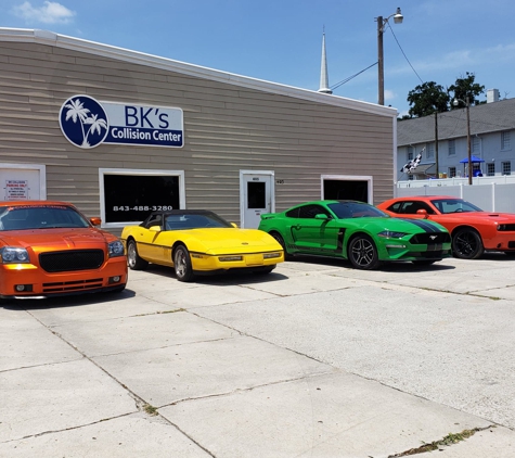 BK's Collision Center - Conway, SC. Bumper Repair, Collision Repair and Custom Paint !!!!
Stop by Bk's Collision Center in Conway next week for 10% your estimate! 
We offer ins