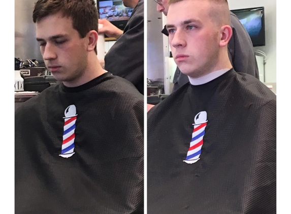 Traditions Barbershop - Beaver, PA. Exactly the haircut he wanted!