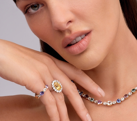 Edwards Jewelry & Imports - San Francisco, CA. Multi-color gemstone tennis jewelry