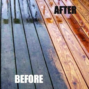 Garco Pressure Washing - Elizabethton, TN. Environmentally Safe Cleaning Before & After