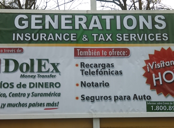 Generations Insurance and Tax Services - San Antonio, TX