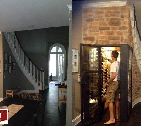 Wine Cellar Specialists - Dallas, TX. Closet Before and After Coppel Dallas Texas