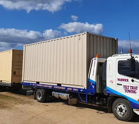 Warwick Tilt Tray Towing - Womina, QLD. Containers