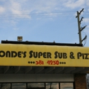 Biondes's Super Sub & Pizza - Pizza