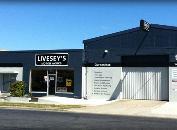 Livesey's Motor Works Pty Ltd - Morwell, VIC. Livesey's Motor Works Pty Ltd