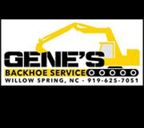 Gene's Backhoe and Septic Services - Willow Spring, NC