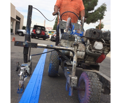 Elias Asphalt Engineering Co. - Los Angeles, CA. If you want striping done RIGHT, call the experts today! 