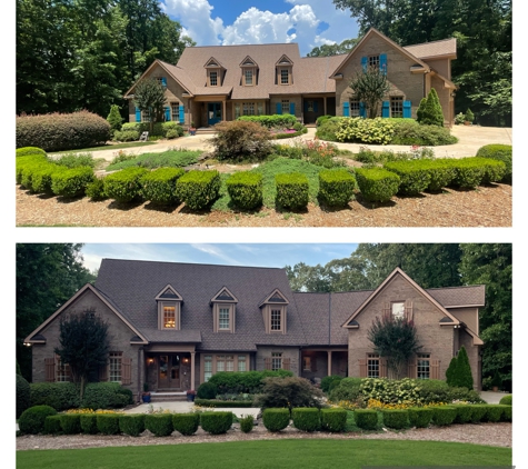 ETL Construction - Athens, GA. Before and after of exterior paint