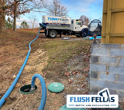 Flush Fellas Septic and Excavating - Georgia - Ringgold, GA. septic tank pumping service