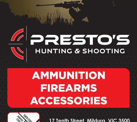 Presto's Hunting & Shooting - Mildura, VIC