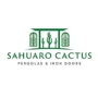 Sahauro Cactus Pergola and Iron Doors