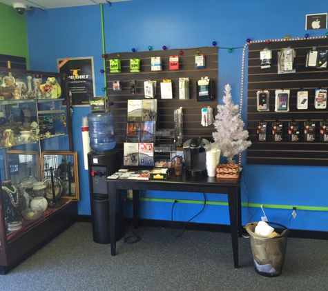 Advanced Technology Solutions - Cary, NC. They have coffee and water for waiting customers.