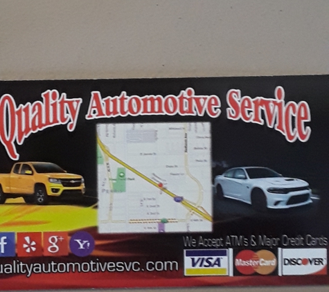 QUALITY AUTOMOTIVE SERVICE - Perris, CA