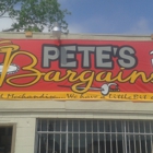 PETE'S BARGAINS