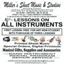 Miller's Sheet Music & Studios - Music Schools